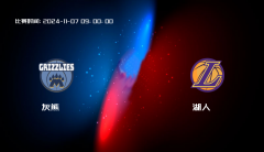 11月07日 NBA 灰熊VS湖人全场录像/集锦回放