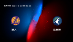 10月23日 NBA 湖人VS森林狼全场录像/集锦回放