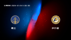 12月24日 NBA 勇士VS步行者全场录像/集锦回放