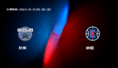 01月13日 NBA 灰熊VS快船全场录像/集锦回放